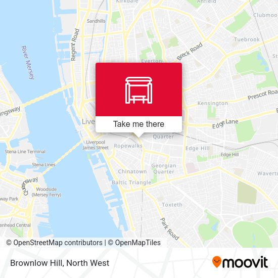 Brownlow Hill map
