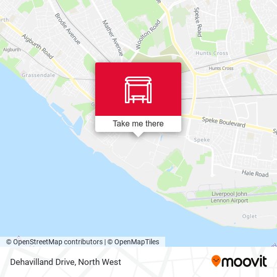 Dehavilland Drive map