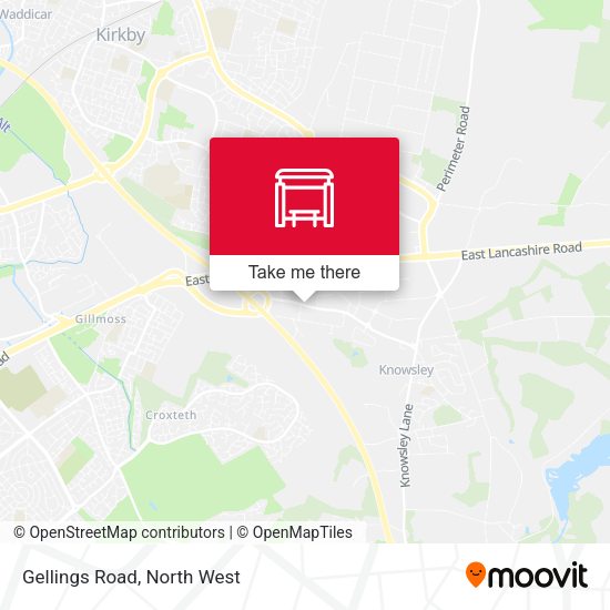Gellings Road map