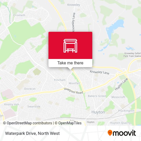 Waterpark Drive map