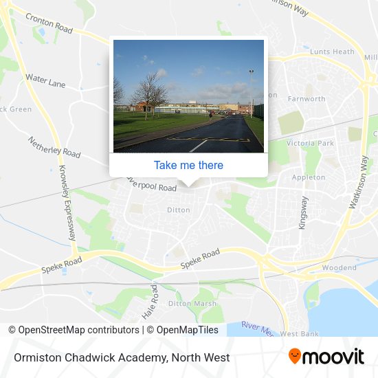 Ormiston Chadwick Academy map
