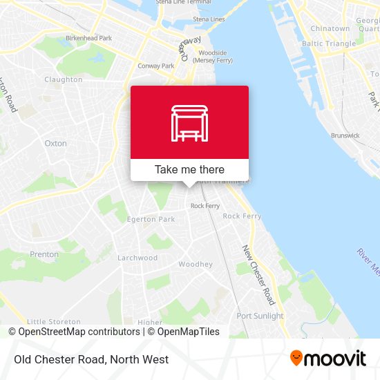 Old Chester Road map