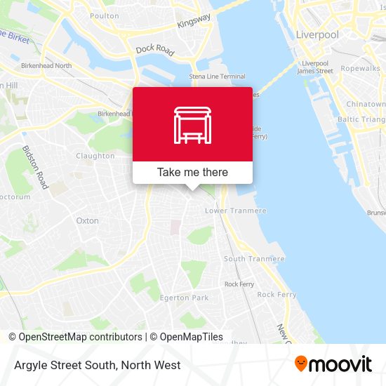 Argyle Street South map