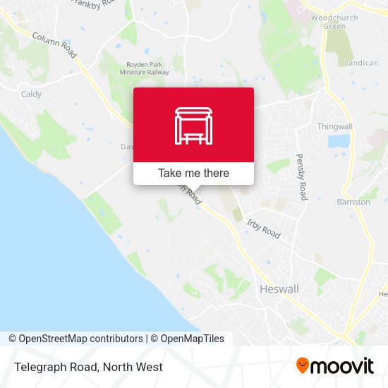 Telegraph Road map