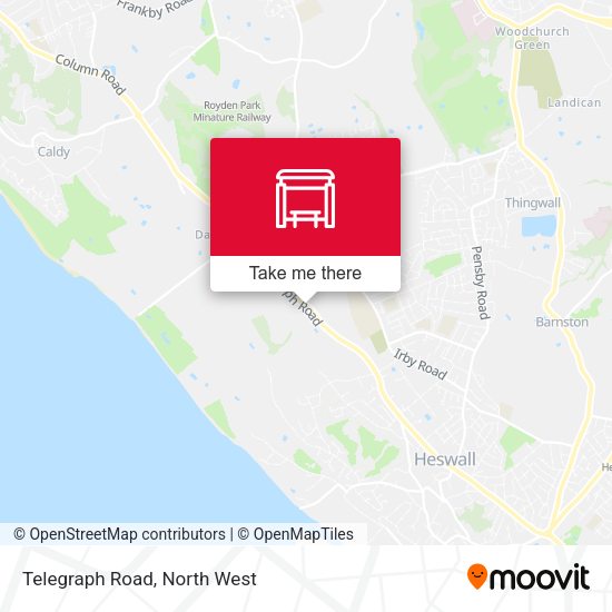 Telegraph Road map