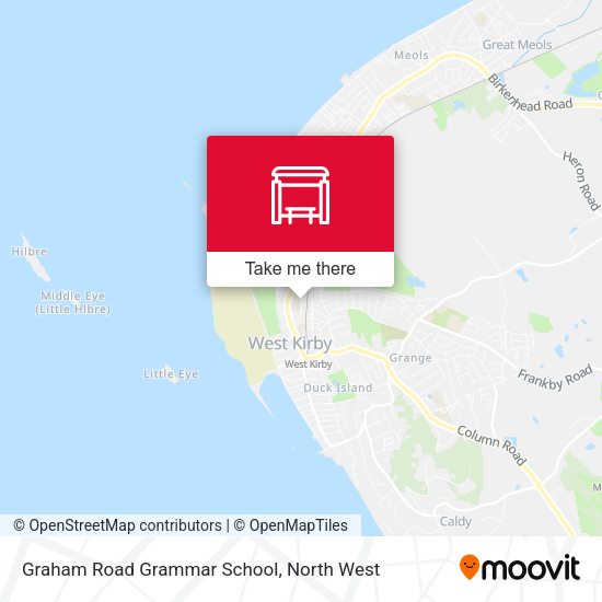 Graham Road Grammar School map