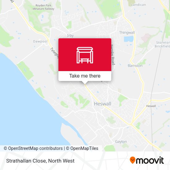 Strathallan Close map