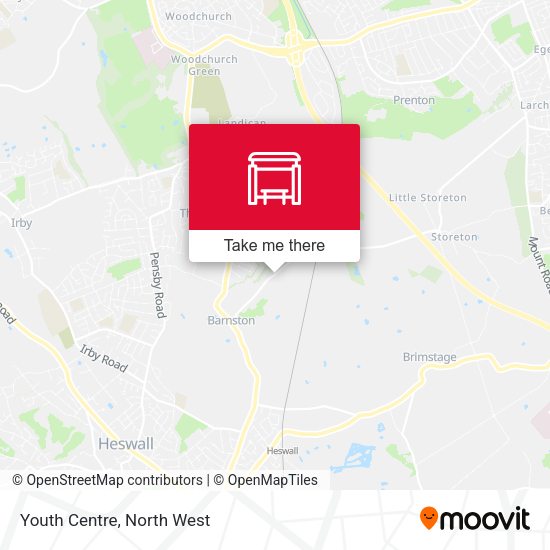 Youth Centre map