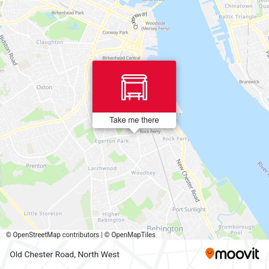 Old Chester Road map
