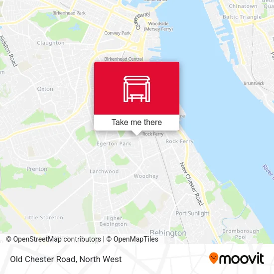 Old Chester Road map