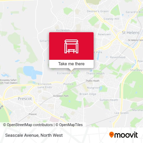Seascale Avenue map
