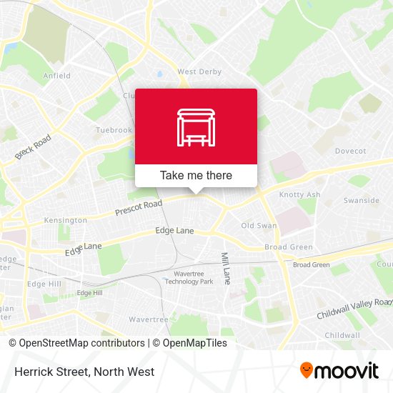 Herrick Street map
