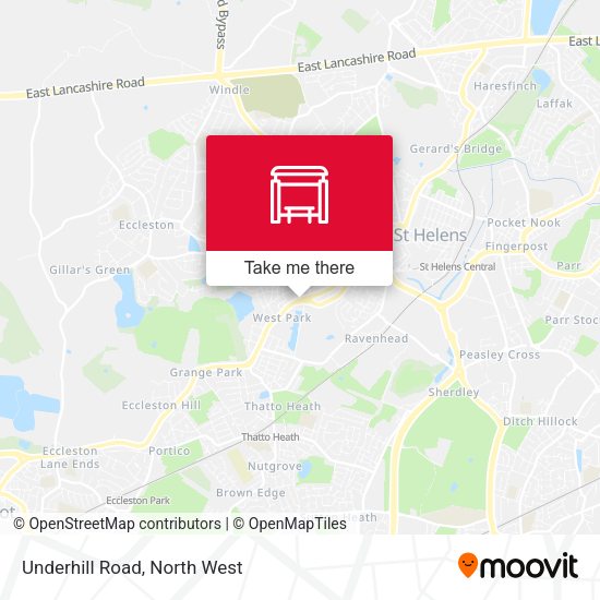 Underhill Road map