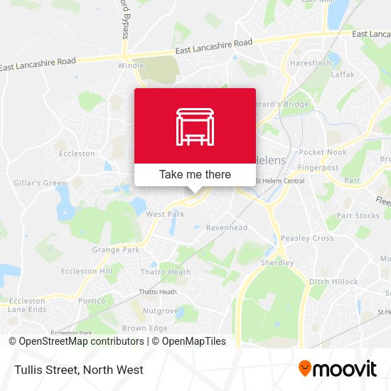 Tullis Street map