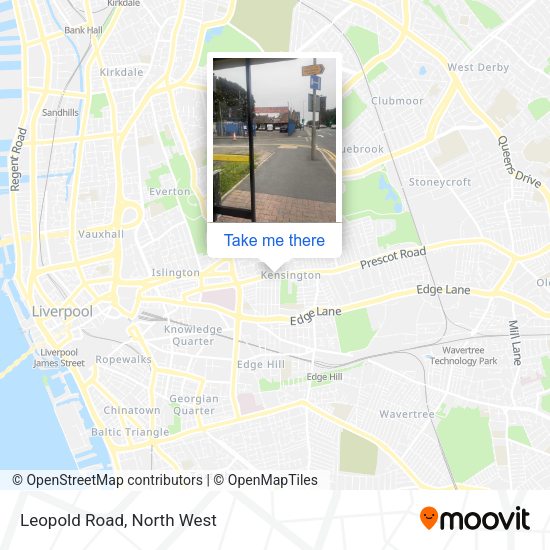 Leopold Road map