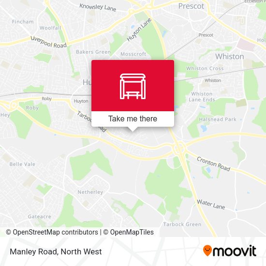 Manley Road map