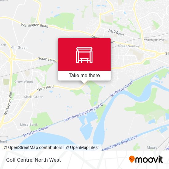 Golf Centre map