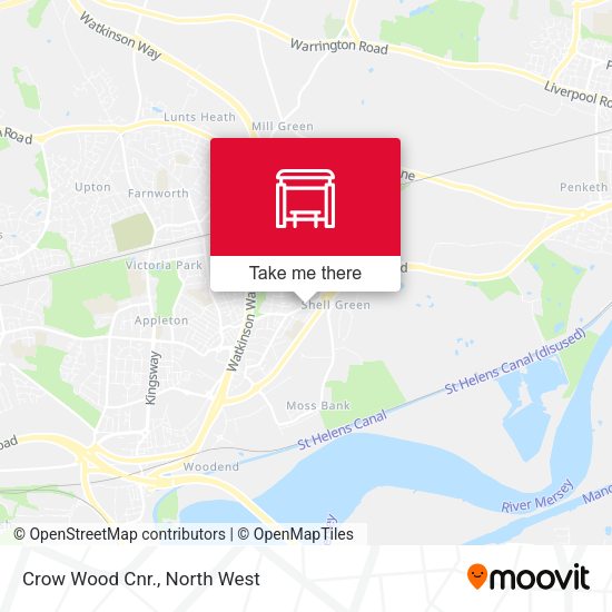 Crow Wood Cnr. map