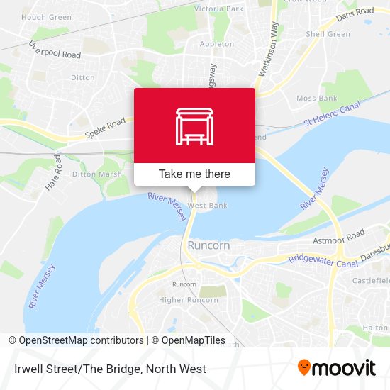 Irwell Street/The Bridge map