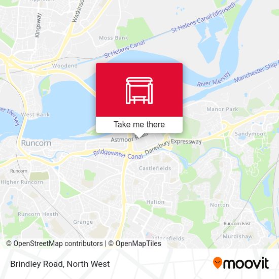 Brindley Road map