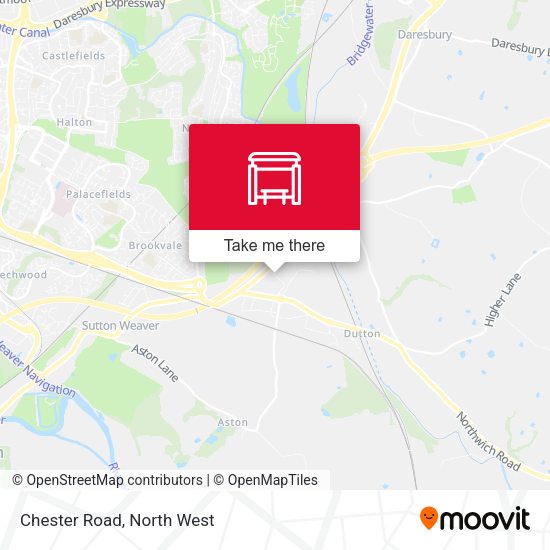 Chester Road map