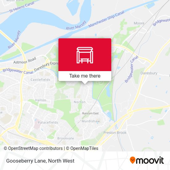Gooseberry Lane map