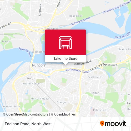 Eddison Road map