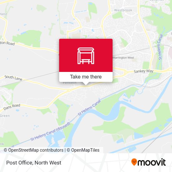 Post Office map