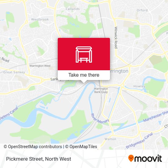Pickmere Street map