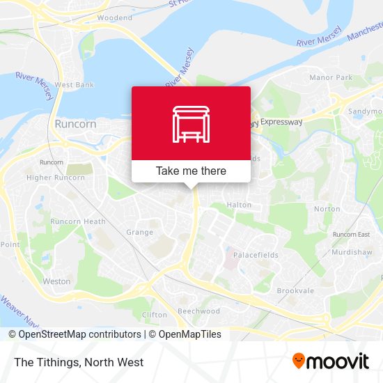 The Tithings map