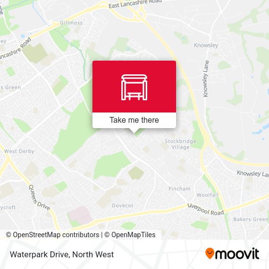 Waterpark Drive map