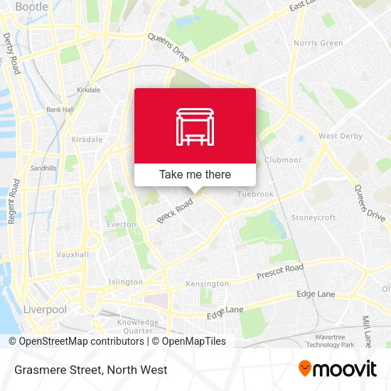 Grasmere Street map