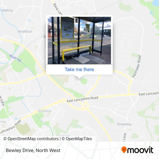 Bewley Drive map