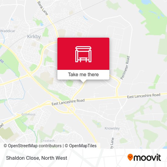 Shaldon Close map
