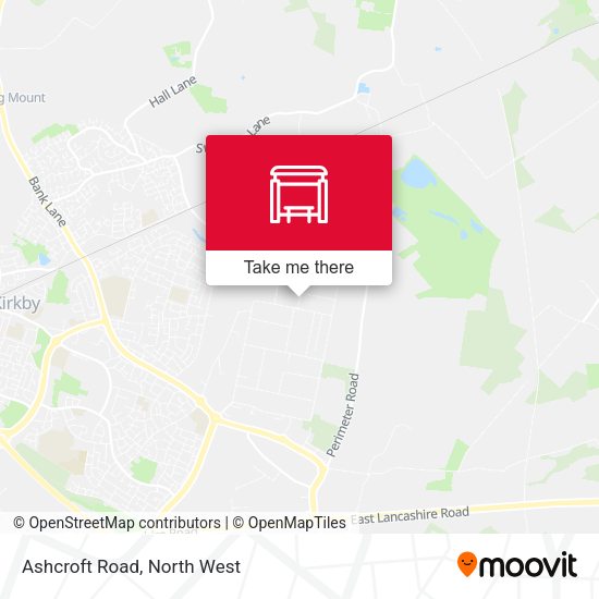 Ashcroft Road map