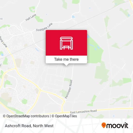 Ashcroft Road map
