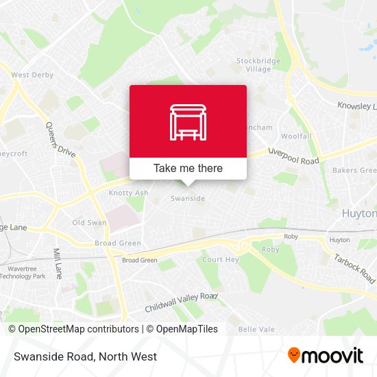 Swanside Road map