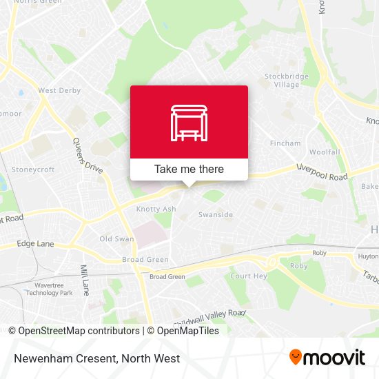 Newenham Cresent map