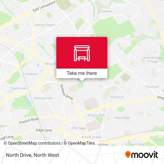 North Drive map