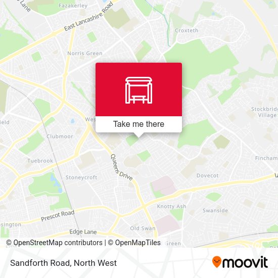 Sandforth Road map