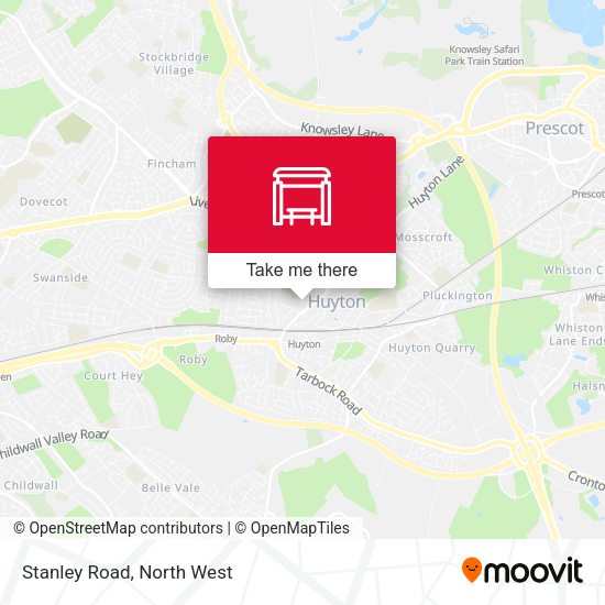 Stanley Road map
