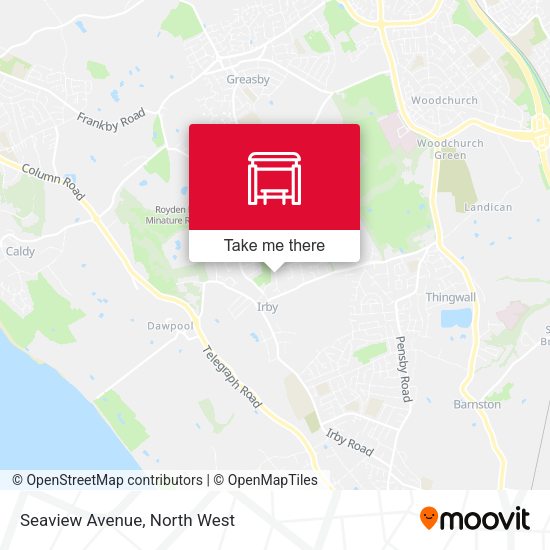 Seaview Avenue map
