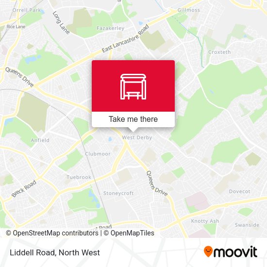 Liddell Road map