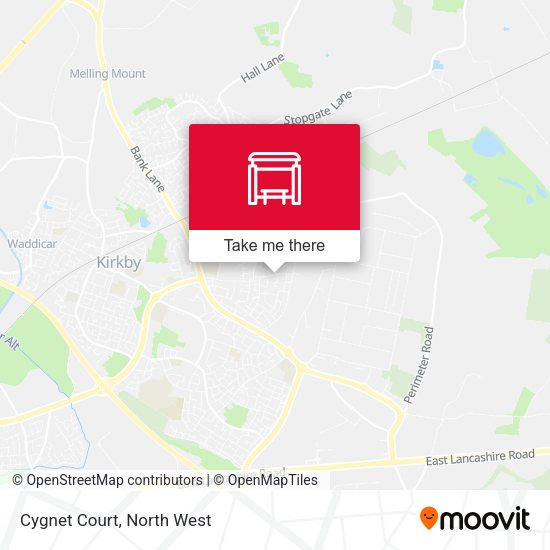 Cygnet Court map