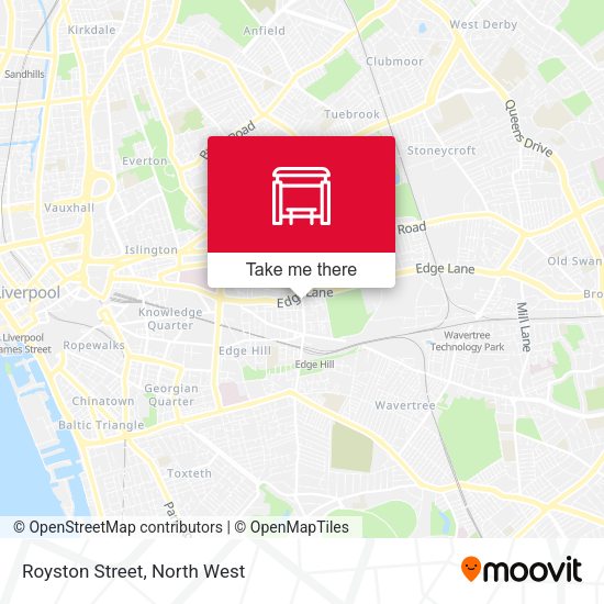 Royston Street map