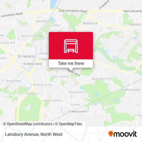 Lansbury Avenue map