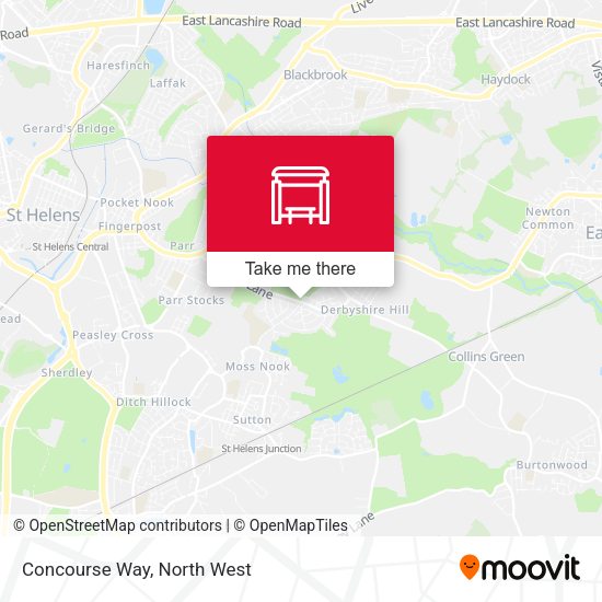 Concourse Way map