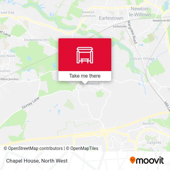 Chapel House map