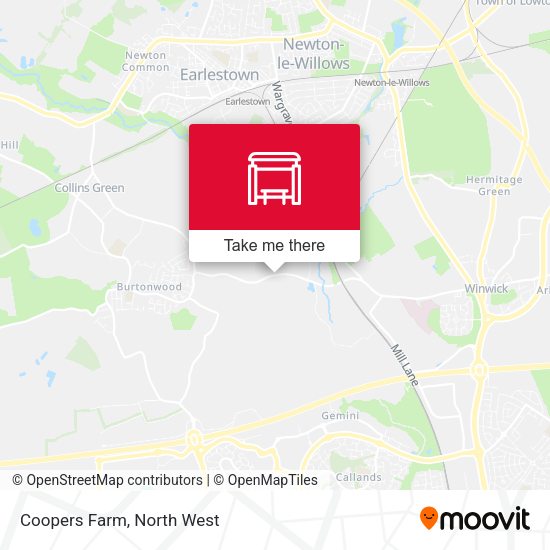 Coopers Farm map