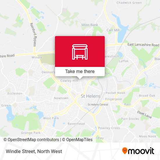 Windle Street map